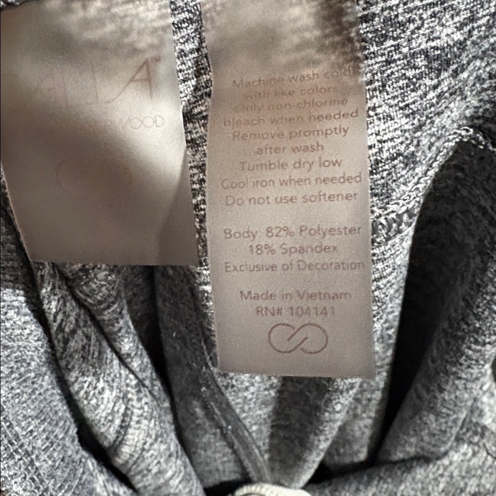 Calia women's S essential cozy collection jogger heather gray sweatpants - Picture 6 of 7